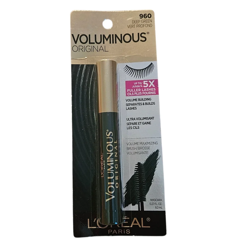 NWT - L'Oreal Voluminous Original Mascara - Deep Green